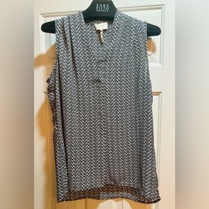 ❤️ ‘LAUNDRY: SHELLI SEGAL’ ~BLOUSE/V-NECK, ULTRA FLATTERING/SIZE SMALL